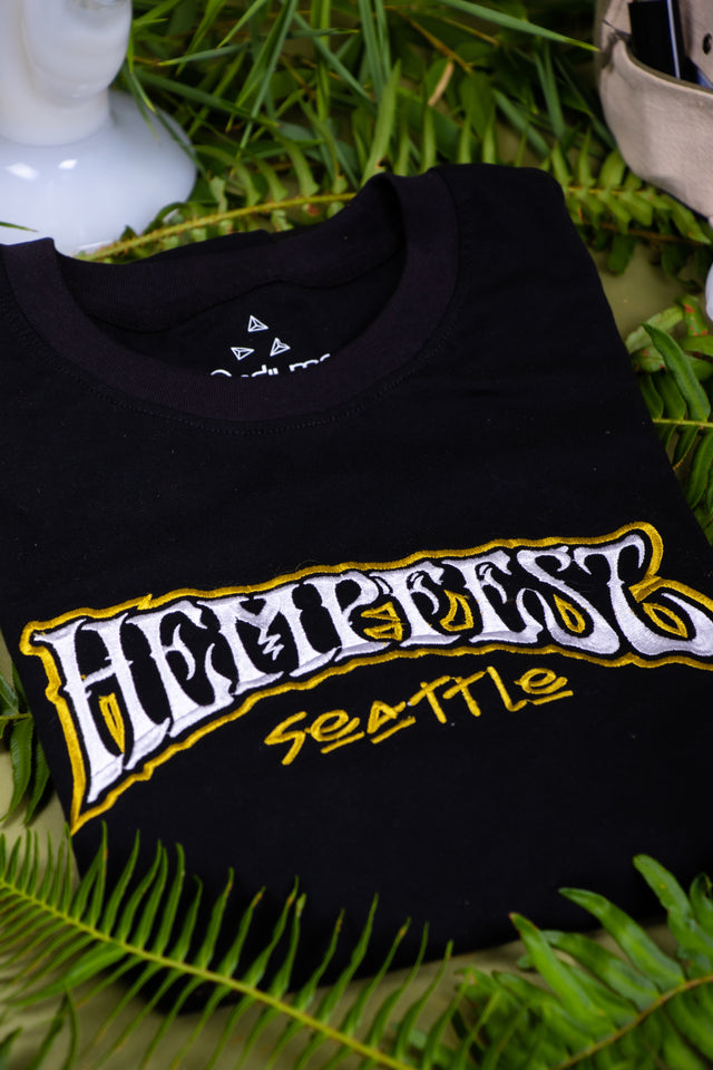 Seattle Hempfest T'shirt - Black