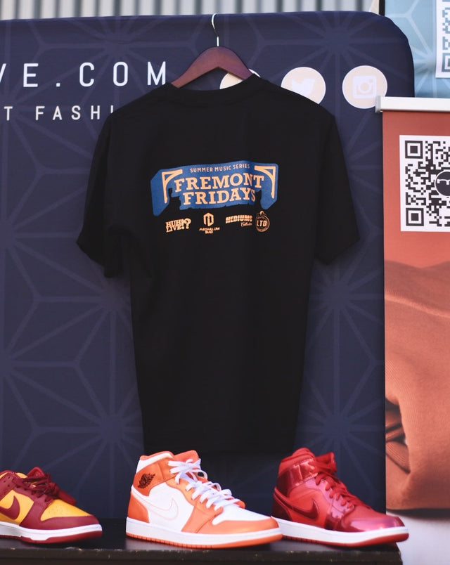 Fremont Fridays Heavyweight Tshirt - Black