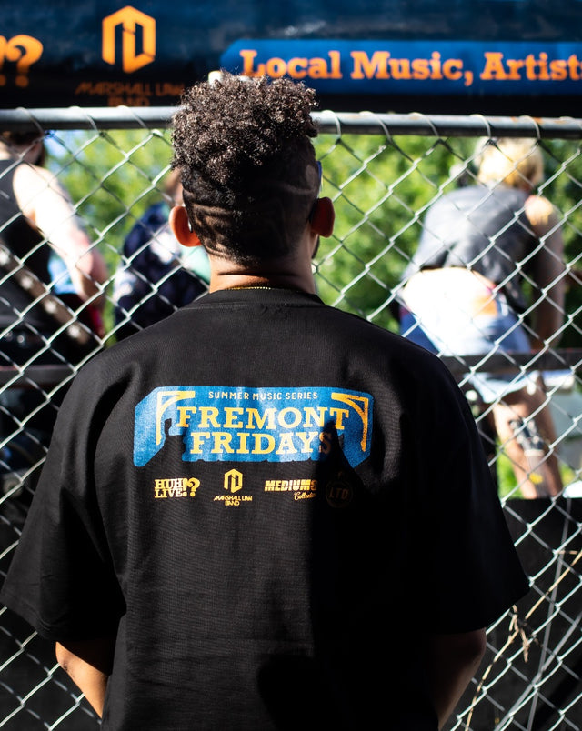 Fremont Fridays Heavyweight Tshirt - Black