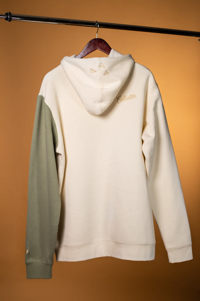 hoodie, dope fashion, streetwear, urban, seattle clothing, tacoma, PNW, fleece, cotton, cut and sew, local designer, hip hop fashion, urbanwear, west coast, fresh hoodie, shopping online, blue, slate blue, collective logo, embroidery, 10oz fleece, 80/20 cotton/poly blend, orange hoodie, back side, heavyweight, mediums, mediumscollective, mediums collective, mediums clothing, nw fashion, shop now