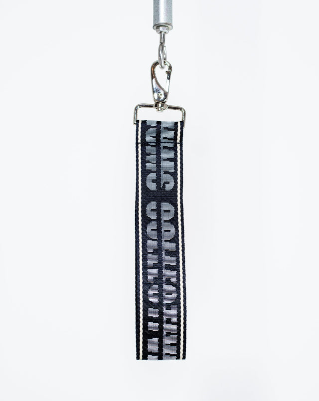 Mediums Collective High End Nylon Key Chain in color Navy featuring metal buckle and '22 custom heavy duty nylon belt.