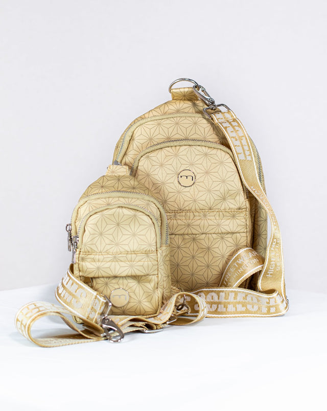 Mediums Collective Main Shoulder Belt Bag - Gold