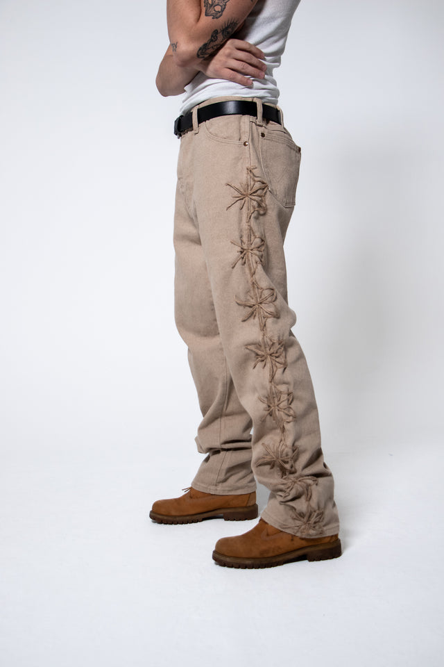 Mediums 1of1 hemp twine rancheros khaki wrangler jeans - 36/32