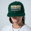 Zerape Mediums Patchwork SnapBack Hat - Pine Green