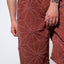 Mediums 1of1 Star pattern distressed brick colored jeans - 36/32