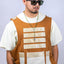 Mediums Collective Brown Fleece Tactical Vest - 1of1