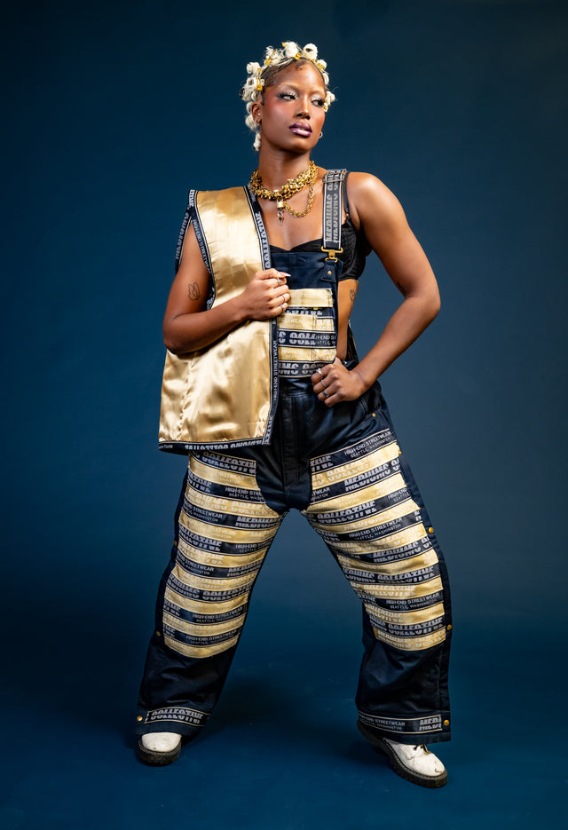 Mediums Collective Reworked Reflective Tape Overall & Vest Set (1 of 1)