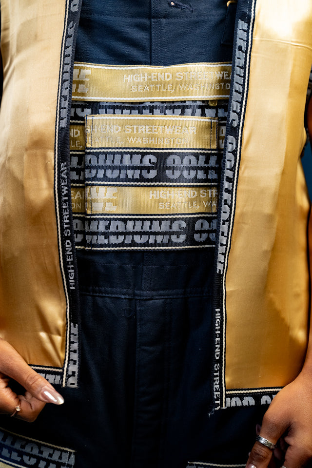 Mediums Collective Reworked Reflective Tape Overall & Vest Set (1 of 1)