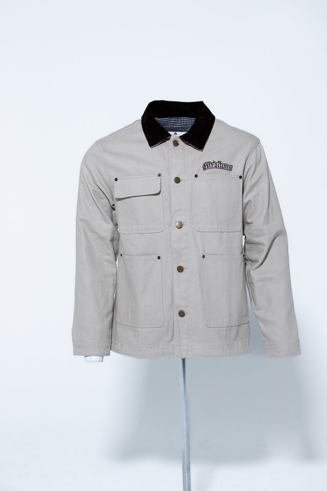 Familia Canvas Workwear Mediums Jacket - Off White