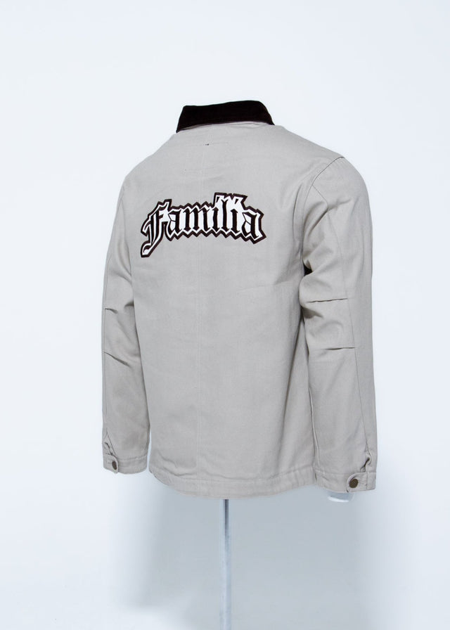 Familia Canvas Workwear Mediums Jacket - Off White