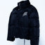 Familia Black Mediums Men’s Puffer Cropped Jacket Sz 3XL