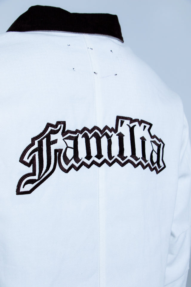 Familia Canvas Workwear Mediums Jacket - White