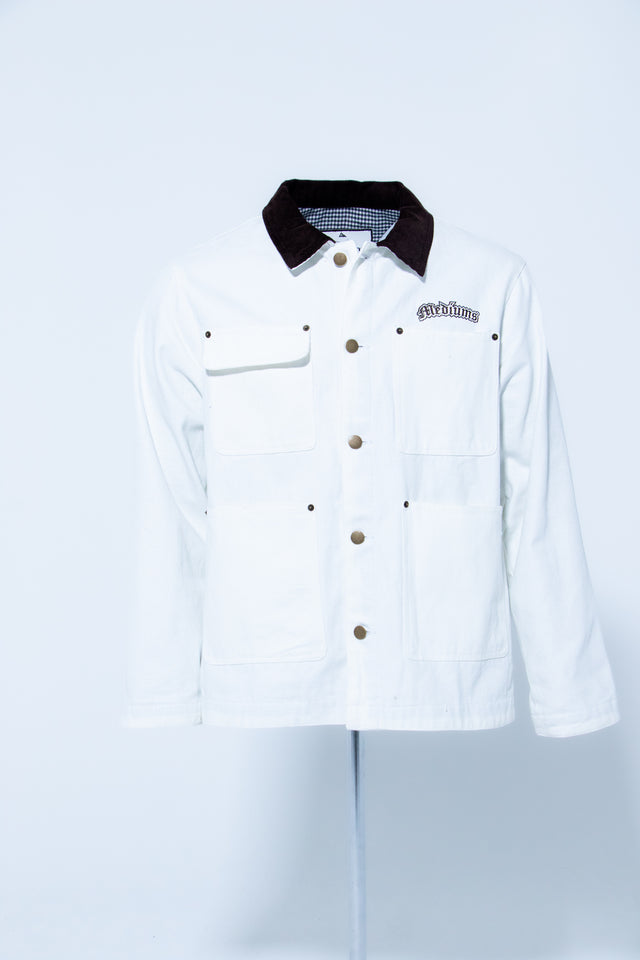 Familia Canvas Workwear Mediums Jacket - White