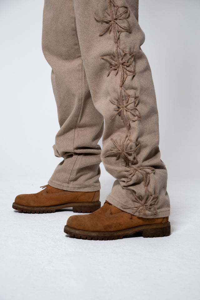 Mediums 1of1 hemp twine rancheros khaki wrangler jeans - 36/32