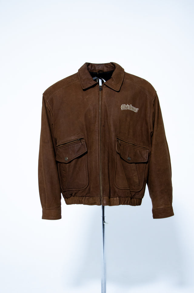 Mediums SEA Vintage Suede Leather Vintage Jacket - XL