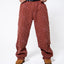 Mediums 1of1 Star pattern distressed brick colored jeans - 36/32