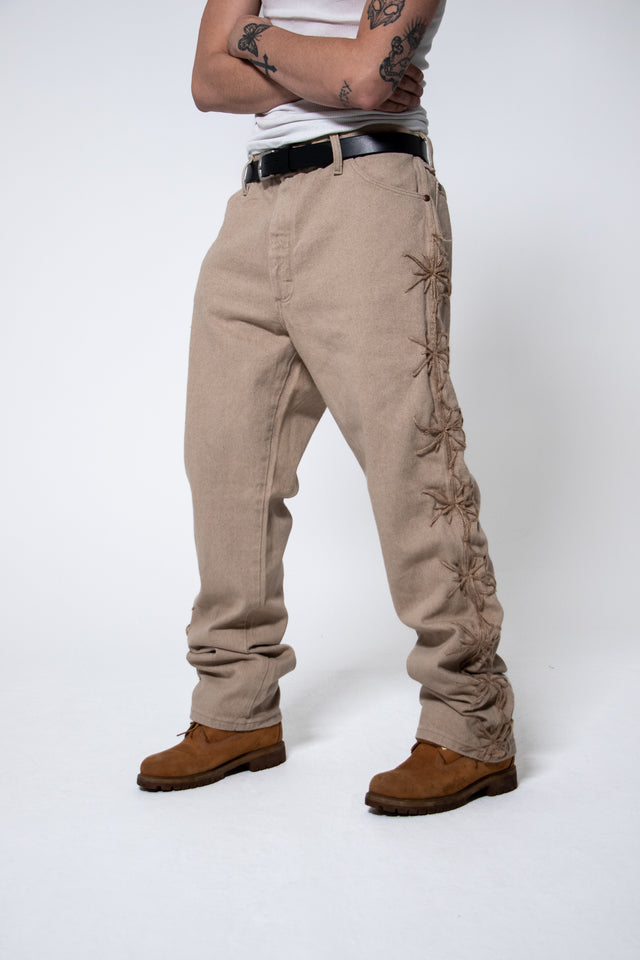 Mediums 1of1 hemp twine rancheros khaki wrangler jeans - 36/32