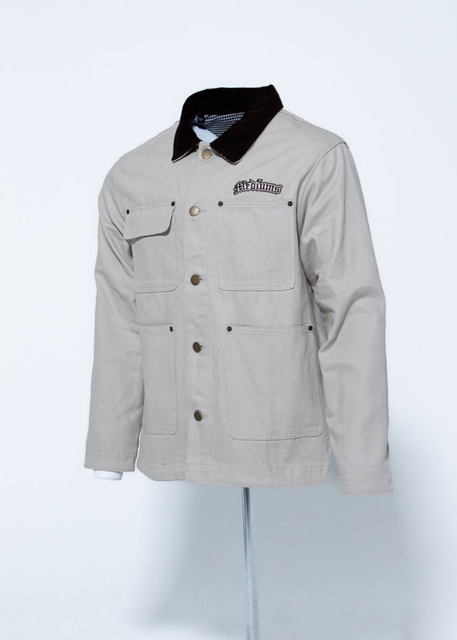 Familia Canvas Workwear Mediums Jacket - Off White