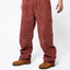 Mediums 1of1 Star pattern distressed brick colored jeans - 36/32