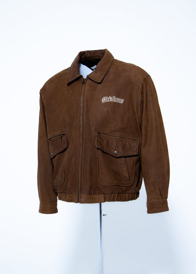 Mediums SEA Vintage Suede Leather Vintage Jacket - XL