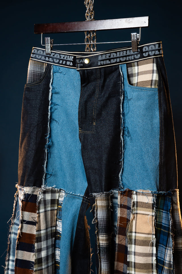 Seattle Fever Dream Flannel/Denim Pants - W33, L40