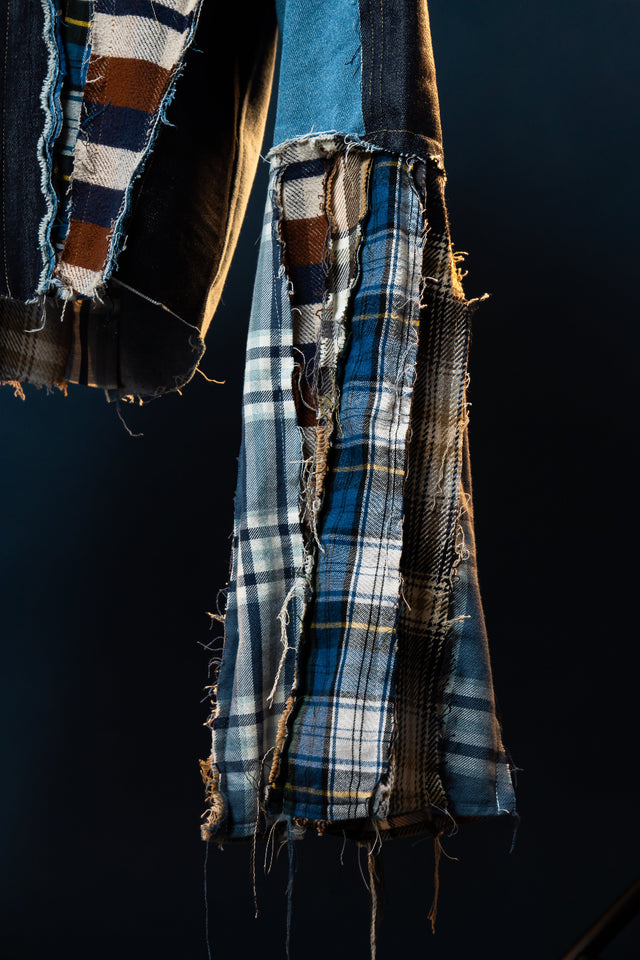 Seattle Fever Dream Flannel/Denim Jacket - Sz S/M
