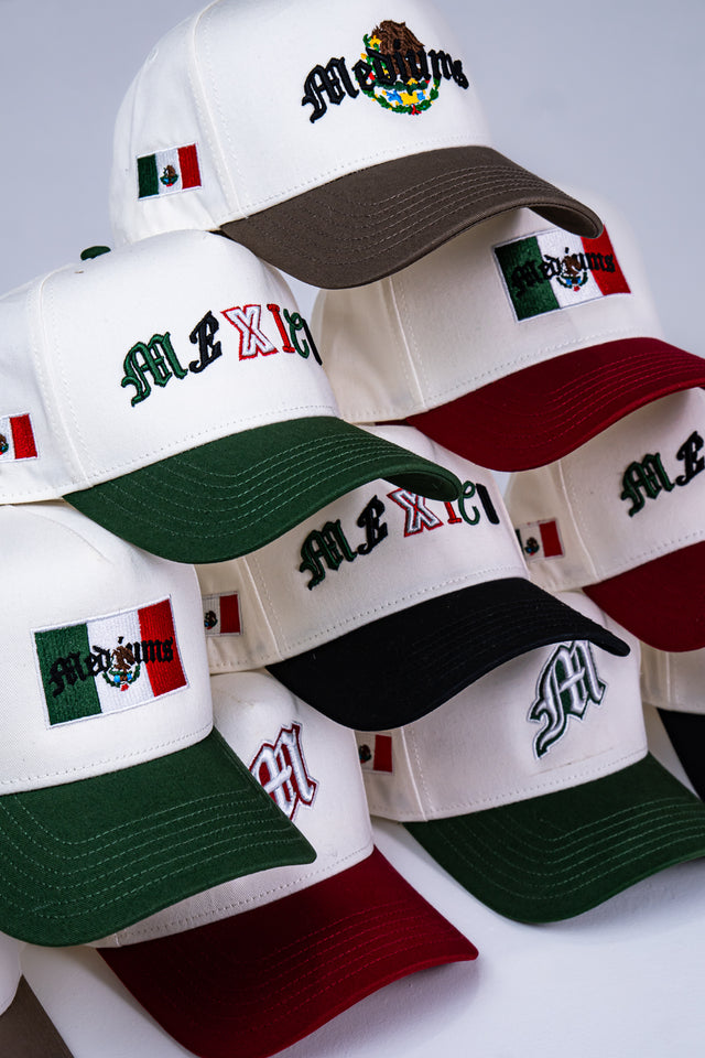 MÉXICO Flag Mediums Collective Snapback Hat