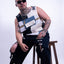 Mediums Collective Tactical Patchwork Fleece Vest - Sz L