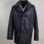 Vintage Black Leather Trenchcoat - L