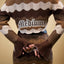 Brown knitted Crochet Crewneck - Women