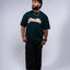 Familia graphic tee, Familia shirt, Mediums Collective tee, Latino streetwear, Mexican inspired clothing, family pride shirt, Gothic graphic tee, men’s streetwear shirt, Seattle streetwear brand, cultural streetwear, heritage graphic tee, pine green graphic tee, black Familia shirt, cream graphic tee, Latino fashion brand, Mexican American streetwear, family shirt, everyday graphic tee, men’s casual fashion.
