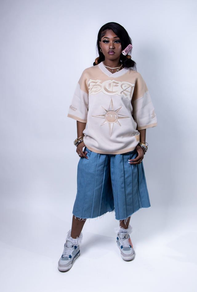 Mediums Collective SEA 206 Knit Jersey -  Crema