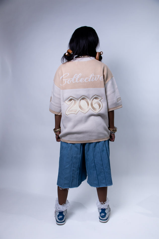 Mediums Collective SEA 206 Knit Jersey -  Crema