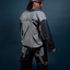 Mediums Cross Pleated Denim 1of1 Jacket - L/XL