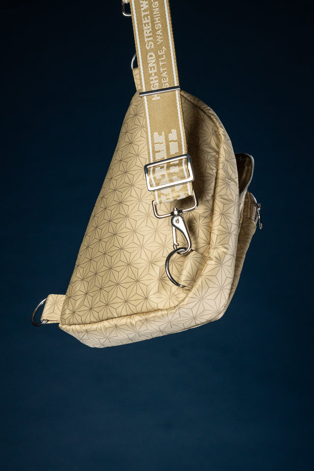 Main Crossbody Shoulder Belt Bag - Gold