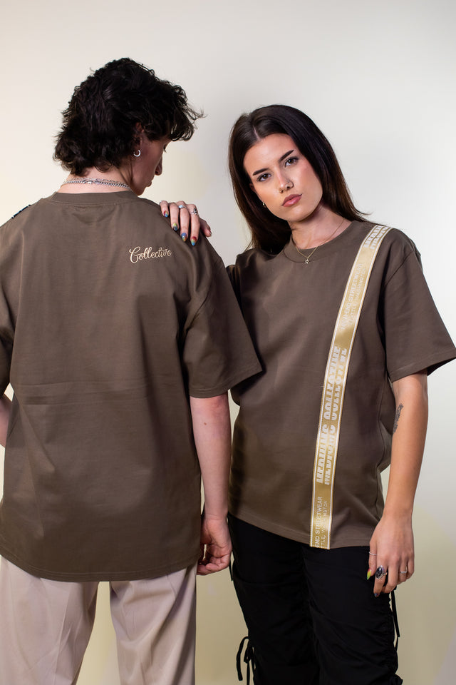 Mediums Collective High End T-shirt - Brown