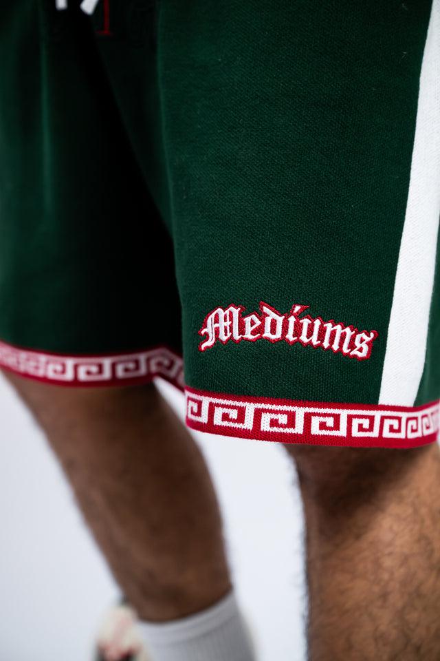 Mexico jersey set, Raza jersey, Mexican streetwear, Mediums Collective, Latino streetwear, Mexico soccer jersey, fútbol fashion, Mexico outfit, World Cup Mexico outfit, Mexican inspired clothing, green white red jersey, matching jersey shorts set, men’s streetwear set, Latino fashion brand, Seattle streetwear, cultural streetwear, Mexican heritage apparel, Raza clothing, Mexico number 10 jersey, eagle graphic jersey, fútbol streetwear, festival outfit, match day outfit.
