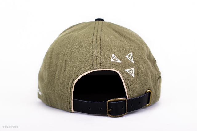 Hempfest 7 Panel Hat - Olive