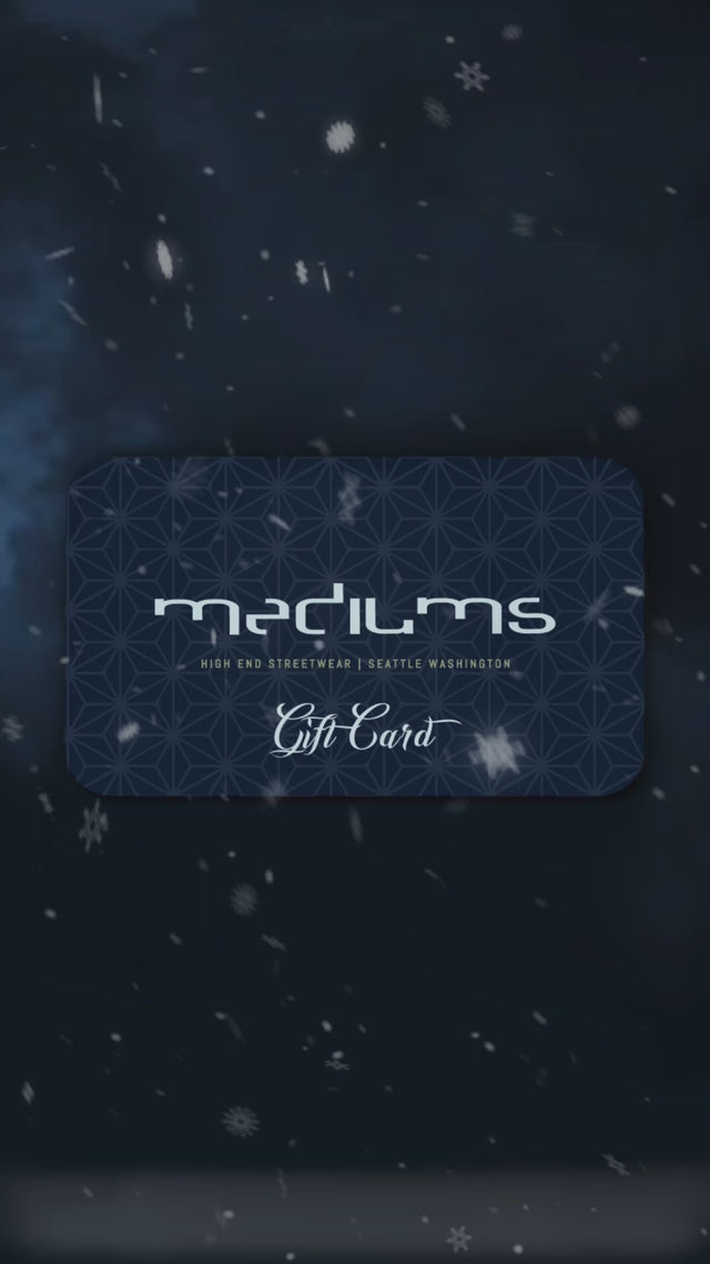gift card, mediums collective, streetwear, clothing brand, seattle, urban,