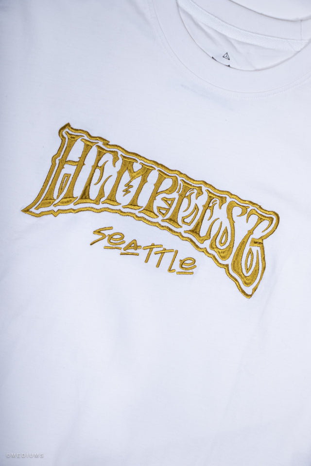 Seattle Hempfest T'shirt - White