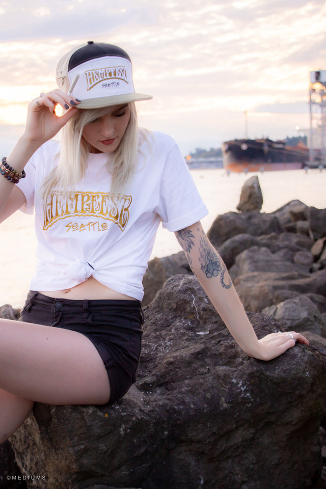 Seattle Hempfest T'shirt - White